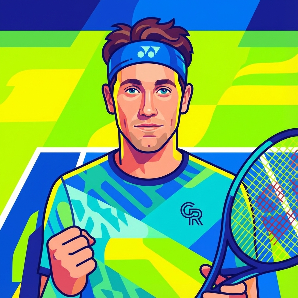 카스페르 루드 representative image